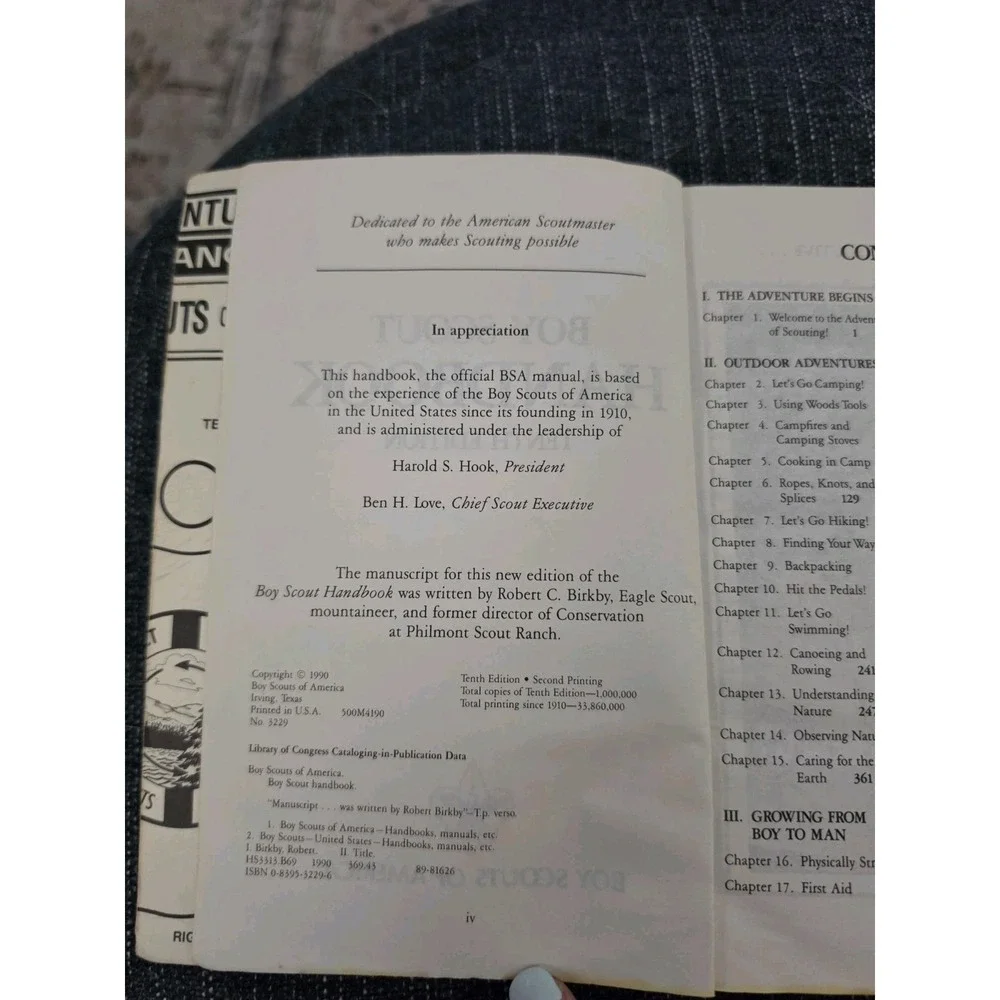 The‎ Boy Scout Handbook, The Trail To Eagle  Outdoor Nature Reference 1990 BSA